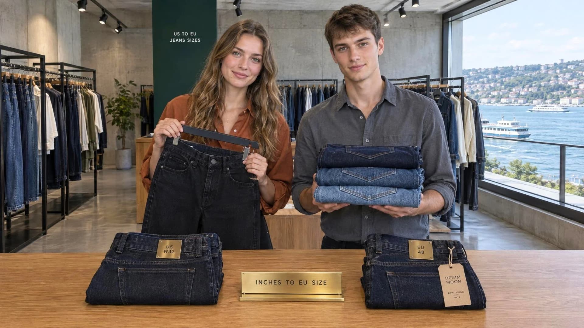 US to EU Jeans Size Conversion