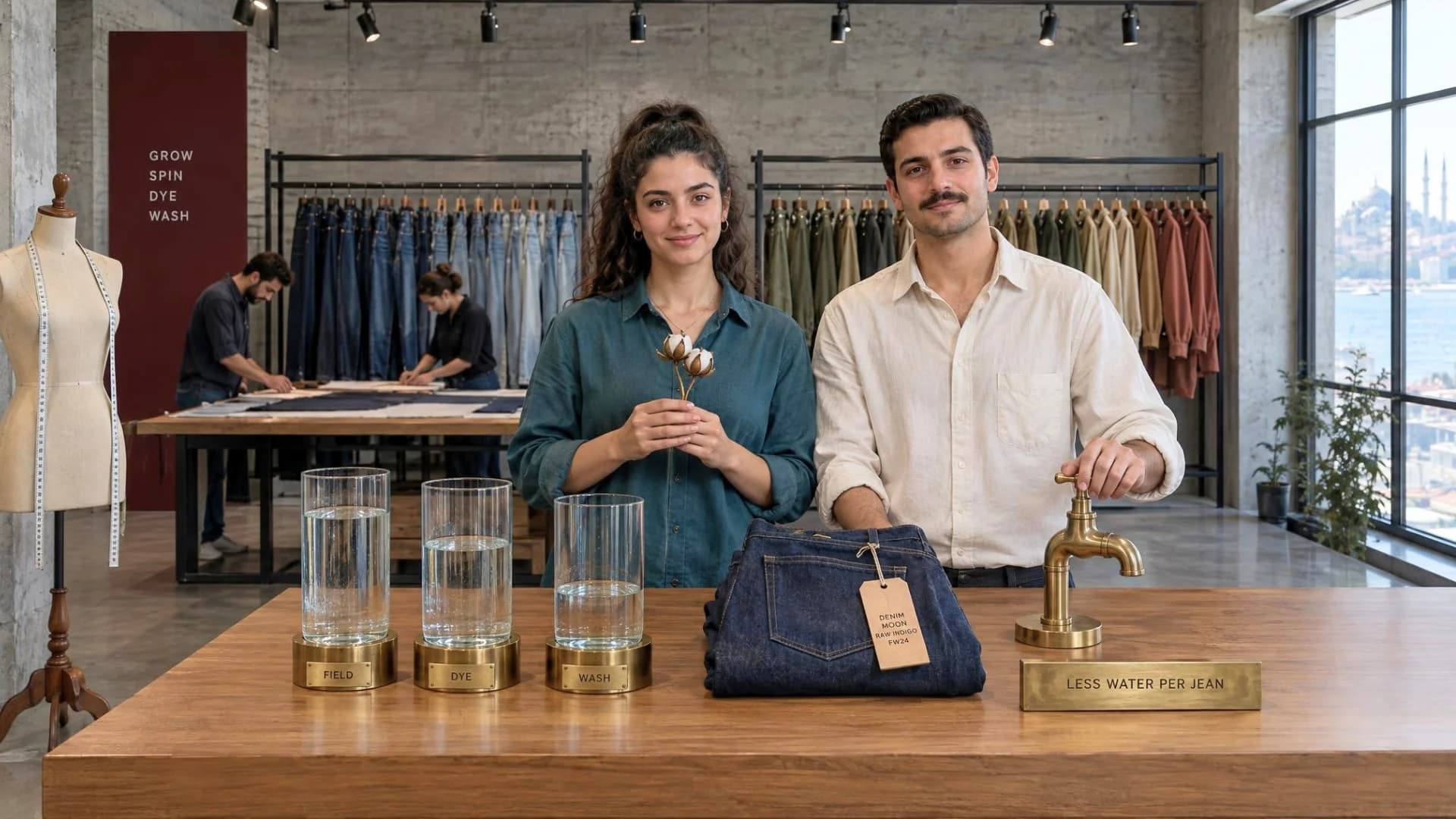 How Much Water Is Used in Jeans Production?